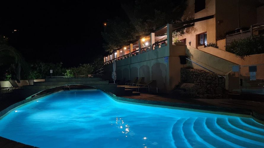 Piscine de nuit